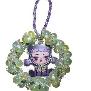 Handmade Skull Panda Colorful Beaded Hanger